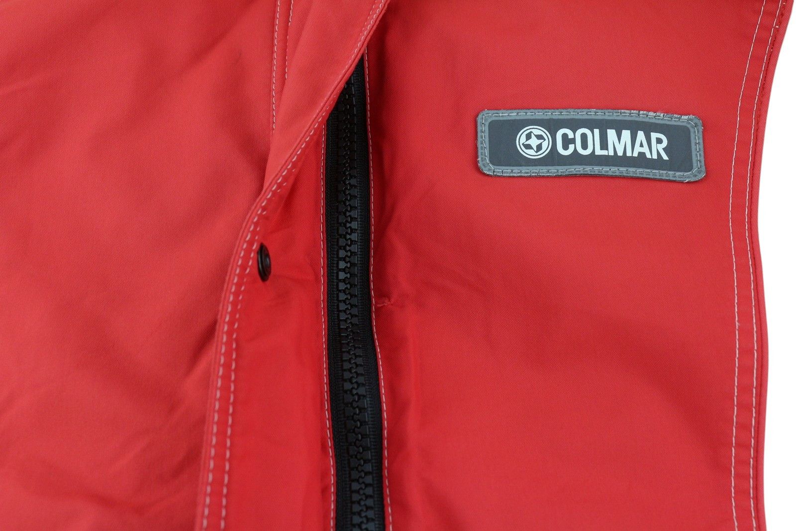 Colmar 44 Red Vintage Hidden Hood Full Zip Lined Lightweight 86456 Size US S / EU 44-46 / 1 - 12 Thumbnail