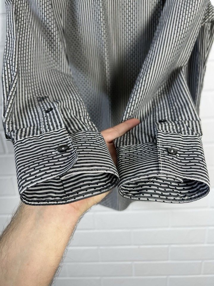 Versace Versace Collection Men’s Shirt Long Sleeve Size 44/17.5 Size US L / EU 52-54 / 3 - 15 Thumbnail