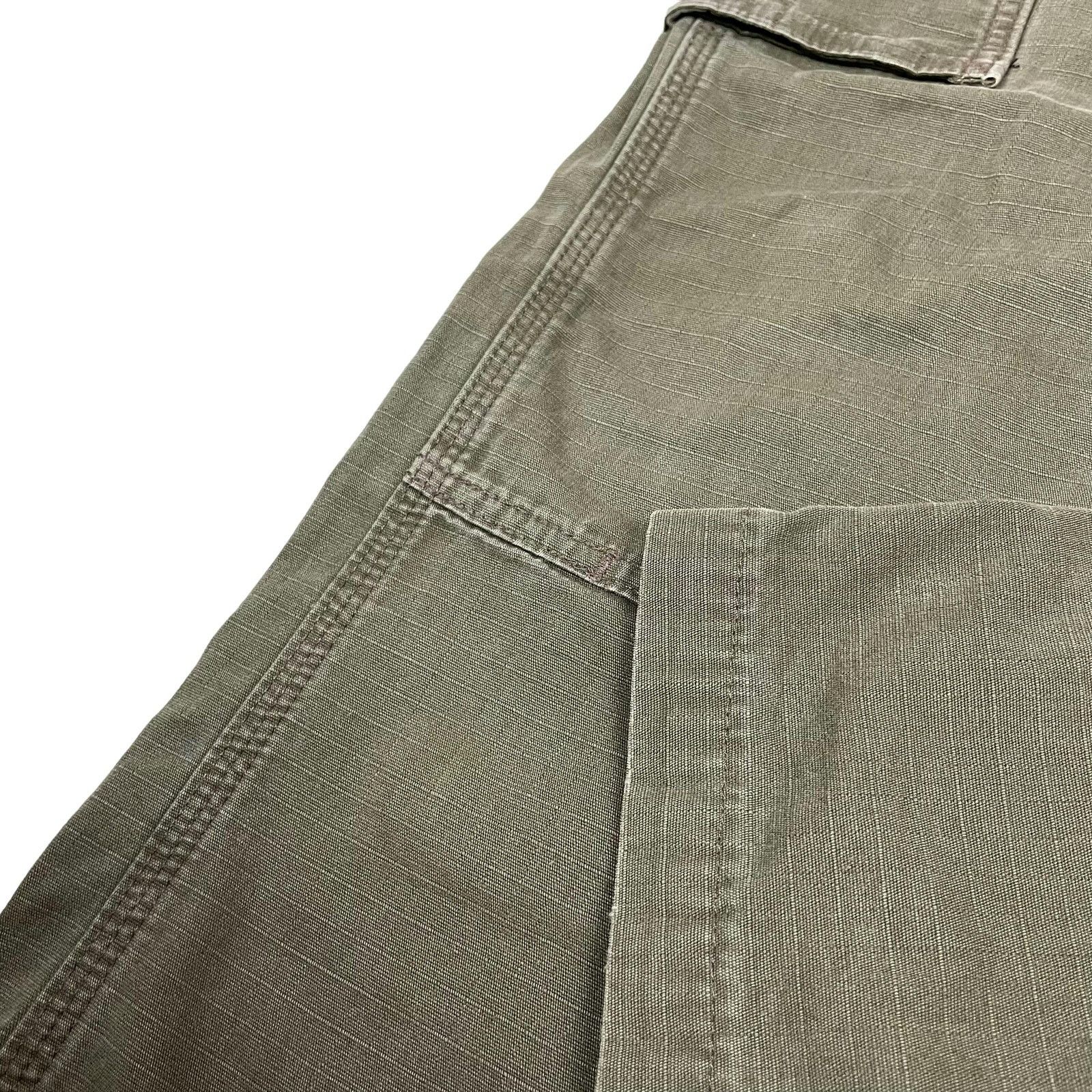 Carhartt Carhartt Men's Green Cotton Relaxed Fit Cargo Pant 30 x 30 Size US 30 / EU 46 - 4 Thumbnail
