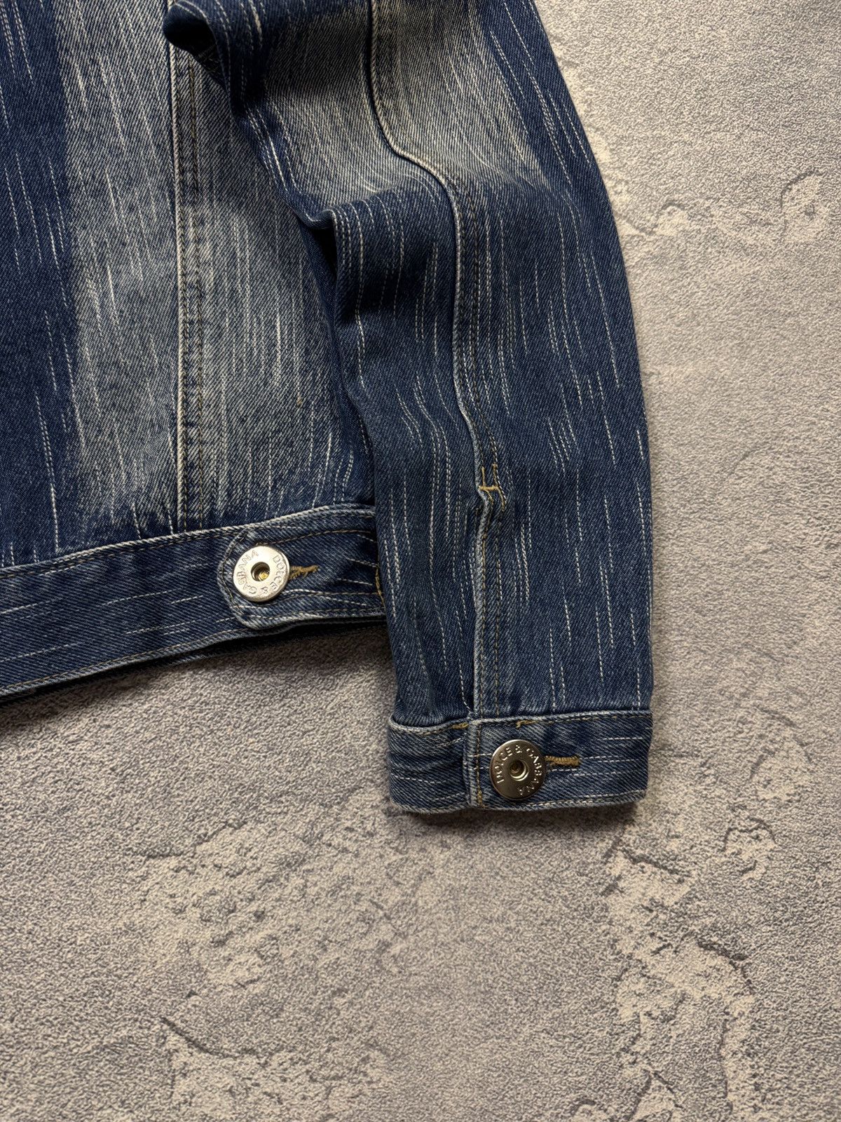 Dolce & Gabbana D&G Dolce & Gabbana Denim Jacket Made in Italy Vintage Y2K Size S / US 4 / IT 40 - 10 Thumbnail