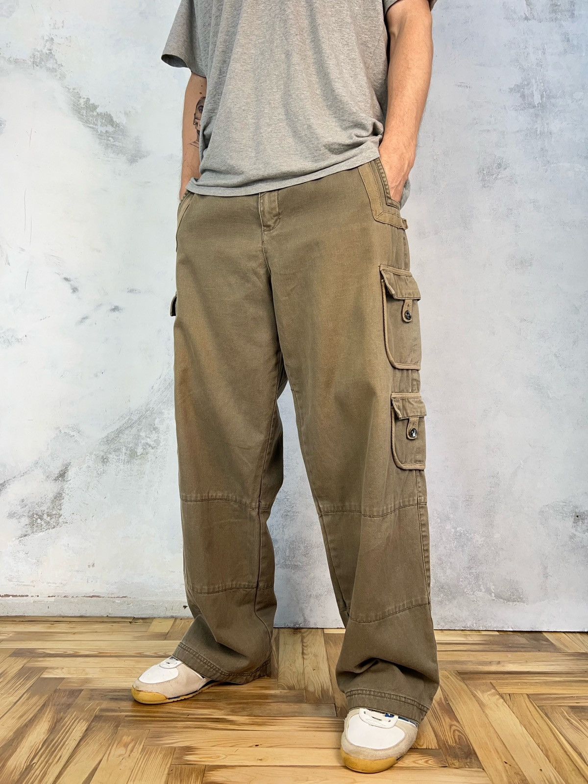 Vintage Kangol Multi Pocket Pants Size M - L Size US 32 / EU 48 - 1 Thumbnail