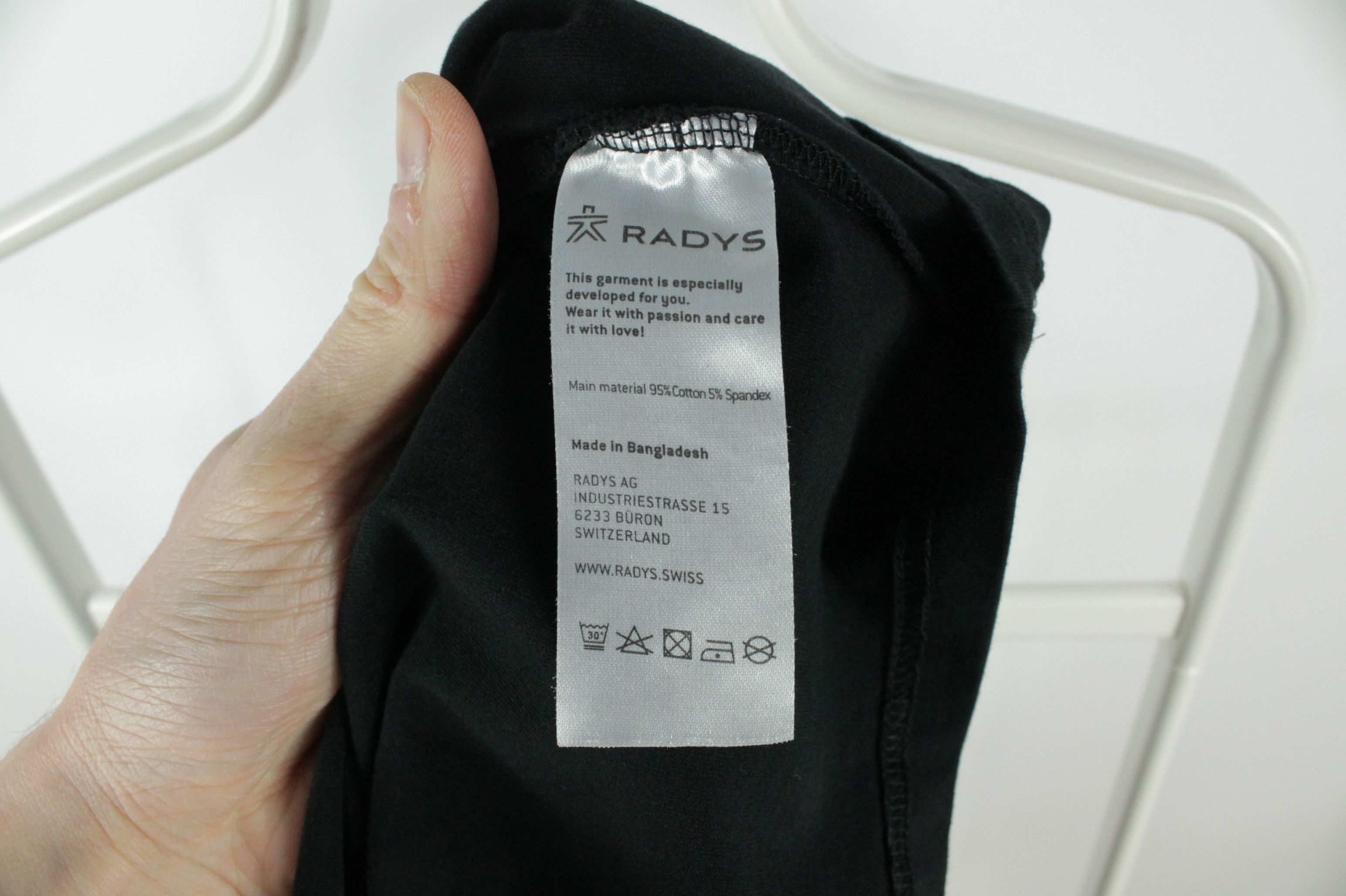 Other Radys Giant X Tour Slim Fit Black Stretch T-Shirt Size US XL / EU 56 / 4 - 7 Thumbnail
