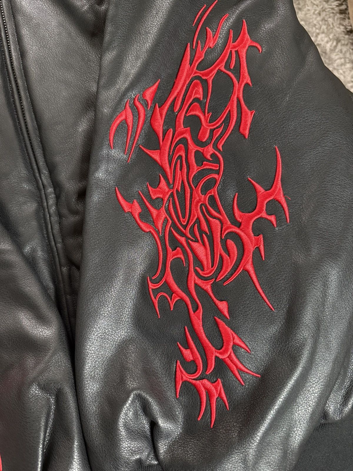 Revenge Revenge Embroidered Bomber Jacket Size US XXL / EU 58 / 5 - 12 Thumbnail