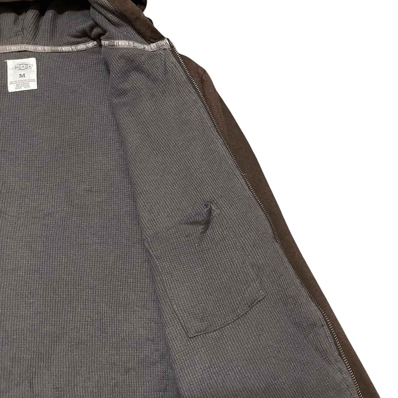 Dickies Vintage Dickies Zipper Hoodie Brown Size US M / EU 48-50 / 2 - 7 Thumbnail