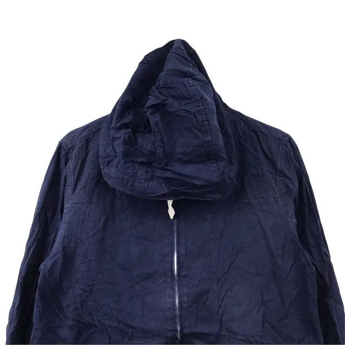 SHIPS Vtg SHIPS JET BLUE Japanese Denim Pure Indigo Hoodie Jacket Size US M / EU 48-50 / 2 - 2 Thumbnail