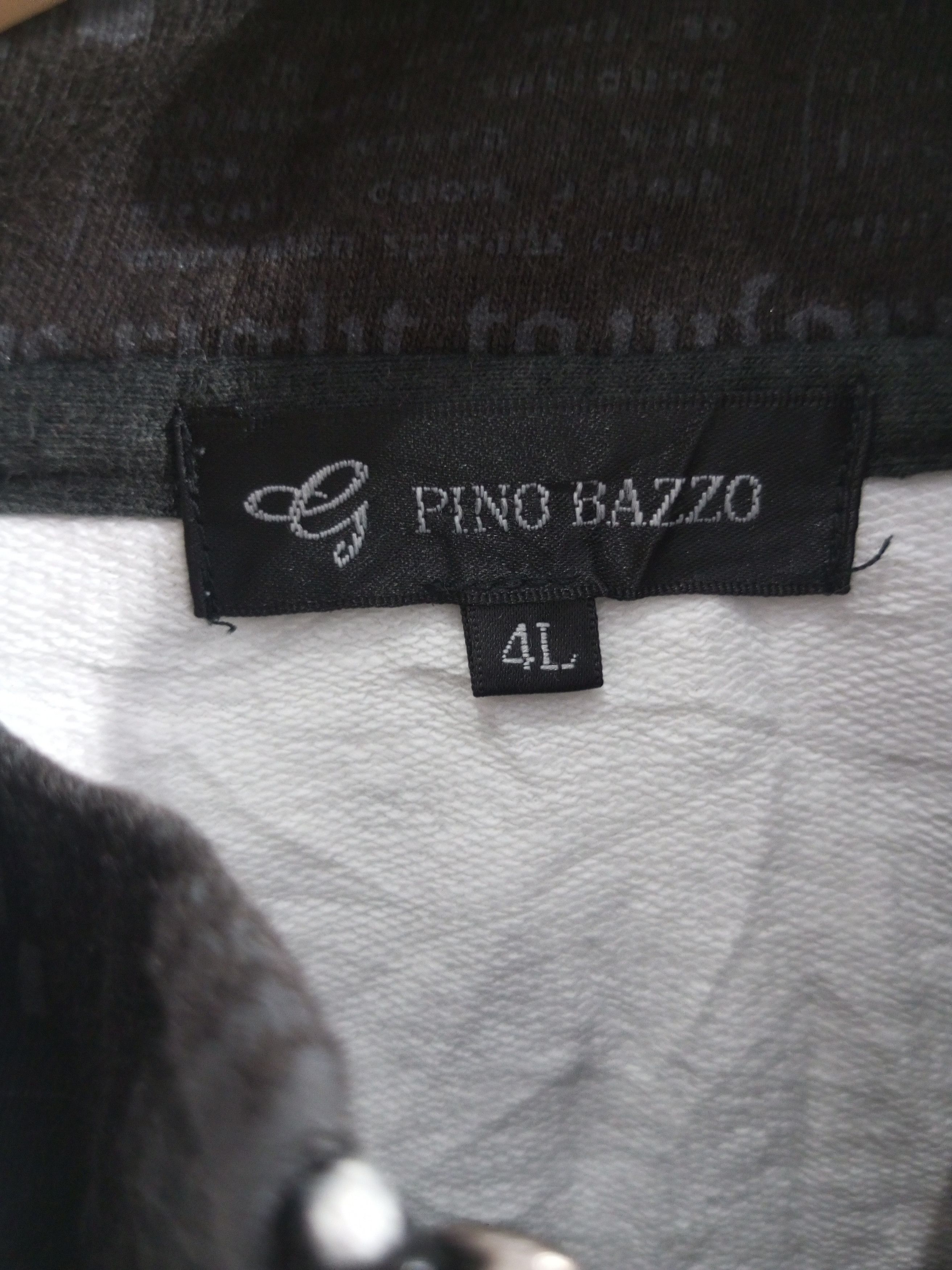 Japanese Brand Vintage pino bazzo double layer poem hoodie Size US XL / EU 56 / 4 - 12 Thumbnail