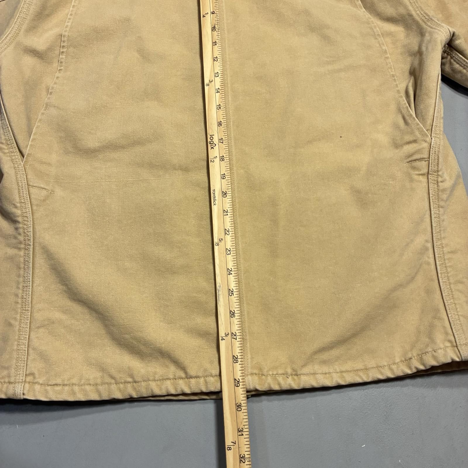 Carhartt Vintage Carhartt C01 Canvas Chore Jacket Tan Blanket Lined Size US L / EU 52-54 / 3 - 8 Thumbnail