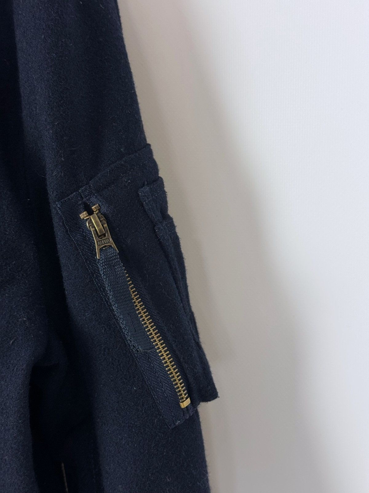 Alpha Industries Alpha Industries Wool Winter Navy Bomber Size US M / EU 48-50 / 2 - 10 Thumbnail