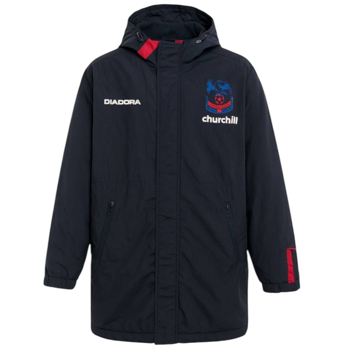 Diadora 2004/05 CRYSTAL PALACE FC TRAINING SOCCER FOOTBALL JACKET L Size US L / EU 52-54 / 3 - 1 Thumbnail