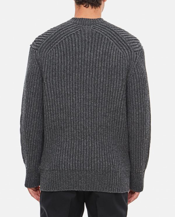 Alexander McQueen o1y1024 Sweater In Lead Size US M / EU 48-50 / 2 - 3 Thumbnail