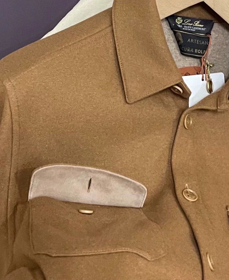 Loro Piana LORO PIANA Camel-hair jacket Size US M / EU 48-50 / 2 - 4 Thumbnail