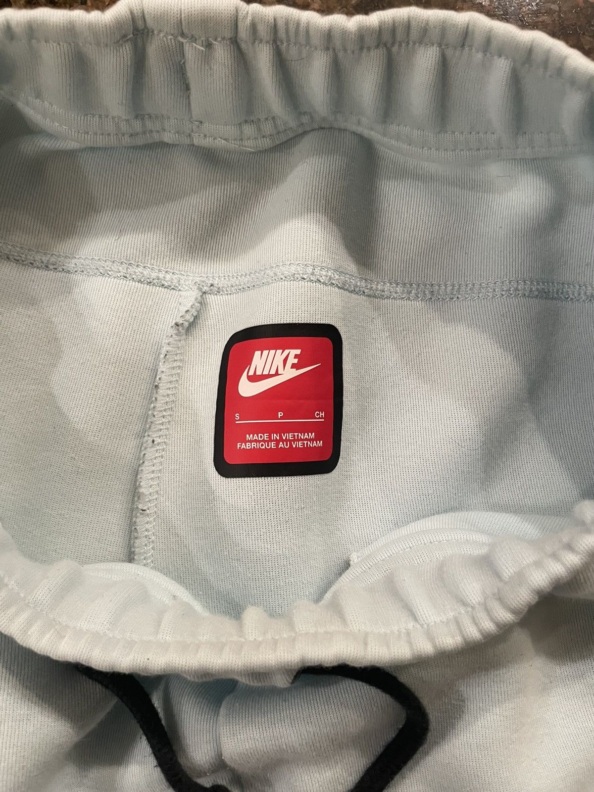 Nike Nike sweatshorts light blue Size US 31 - 3 Thumbnail