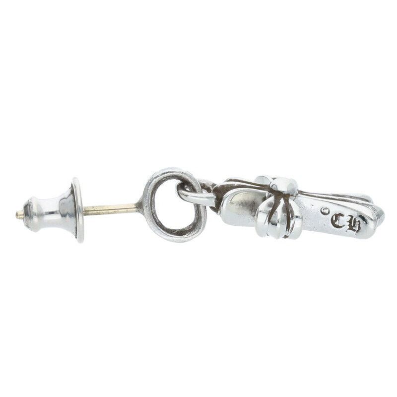Chrome Hearts Chrome Hearts Baby Fat Drop Silver Earring Size ONE SIZE - 3 Thumbnail