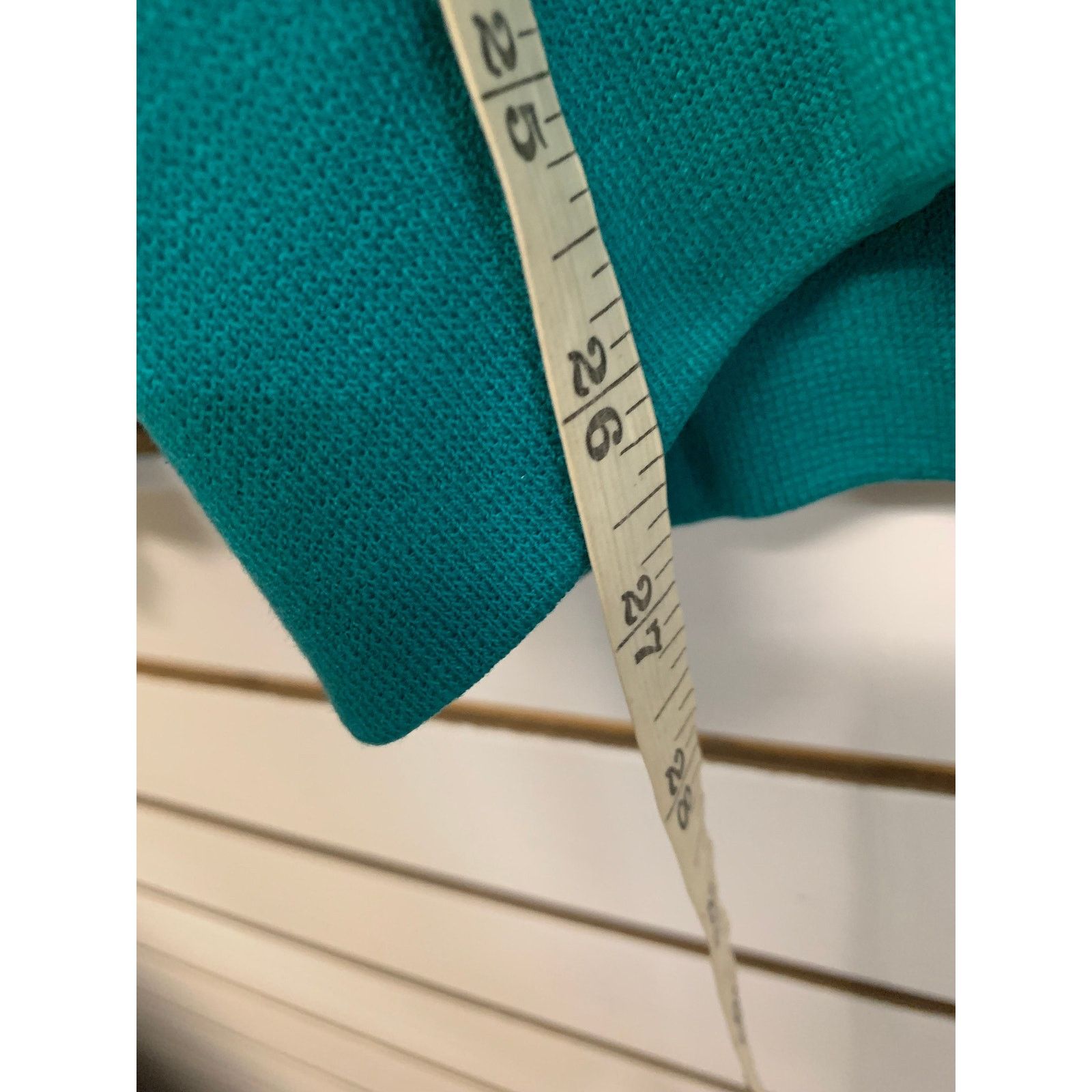 Tultex Vintage Blank Teal Sweatshirt size Large 1990s 80s Size US L / EU 52-54 / 3 - 5 Thumbnail