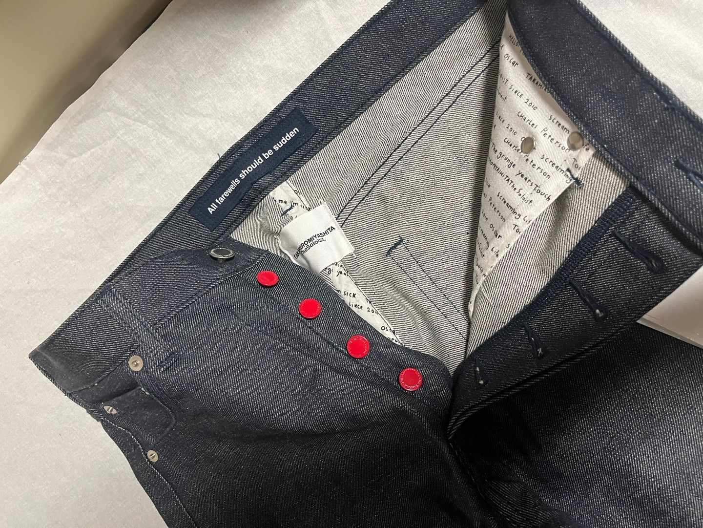 Takahiromiyashita The Soloist. 6 pocket indigo denim jeans Size US 34 / EU 50 - 2 Thumbnail