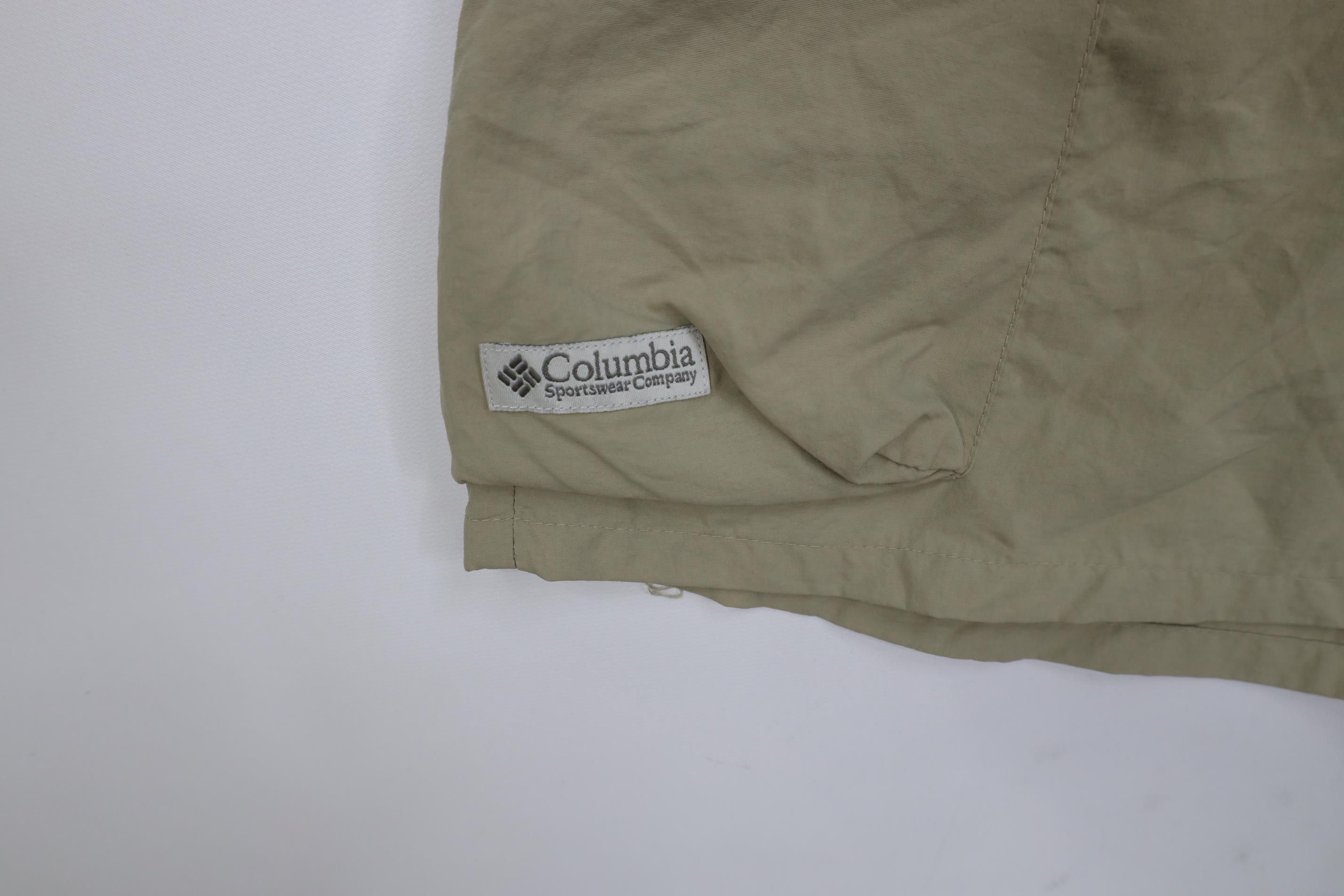 Columbia Vintage Y2K Columbia Lined Belted Above Knee Cargo Shorts Size US 36 / EU 52 - 5 Thumbnail