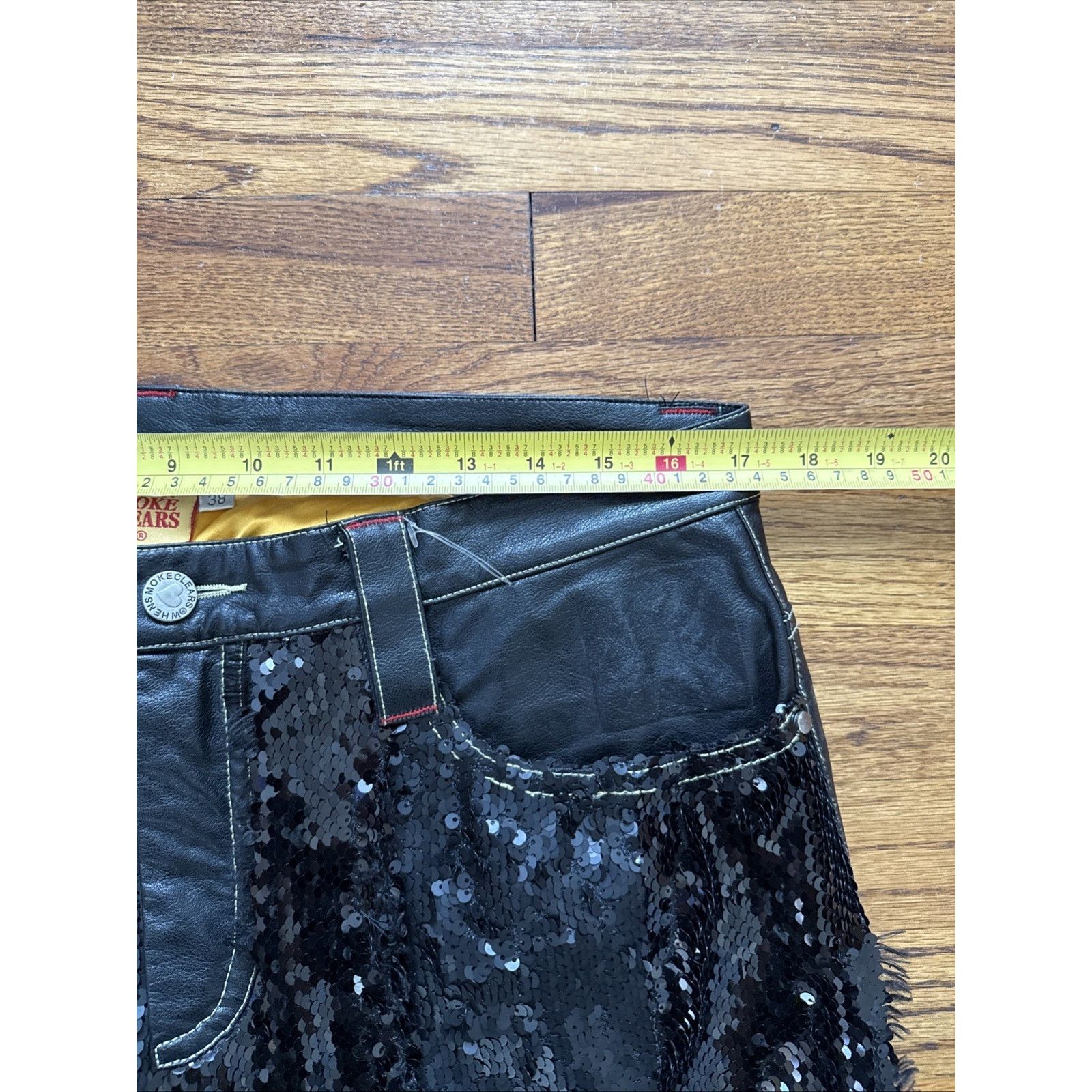 Whensmokeclears Whensmokeclears WSC SEQUIN PANTS Men’s Size 38 SEE PHOTOS! Size US 38 / EU 54 - 14 Thumbnail