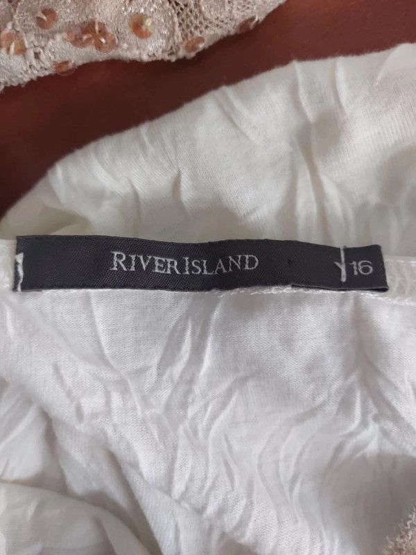 River Island Vintage cami top Size XXL / US 16-18 / IT 52-54 - 6 Thumbnail