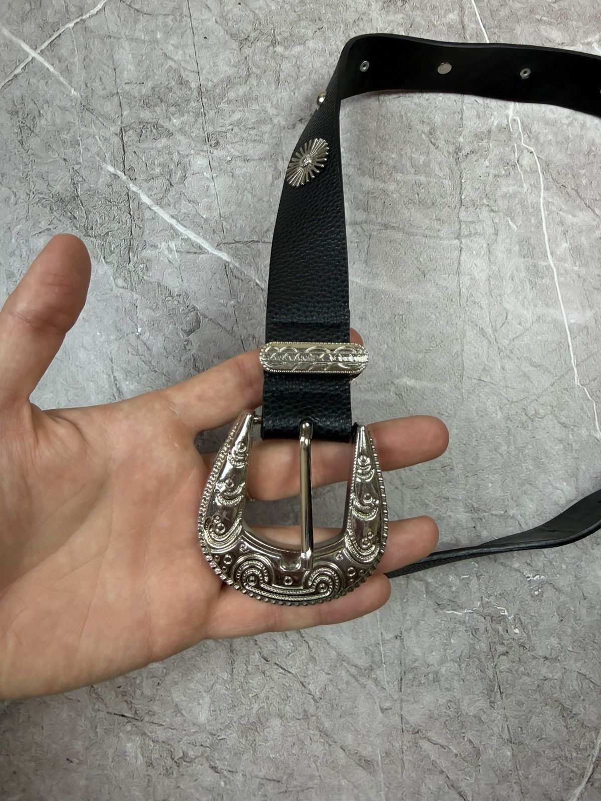 Japanese Brand B. B. Simon Number Nine Style Vintage 90s Japanese Y2K belt Size ONE SIZE - 3 Thumbnail
