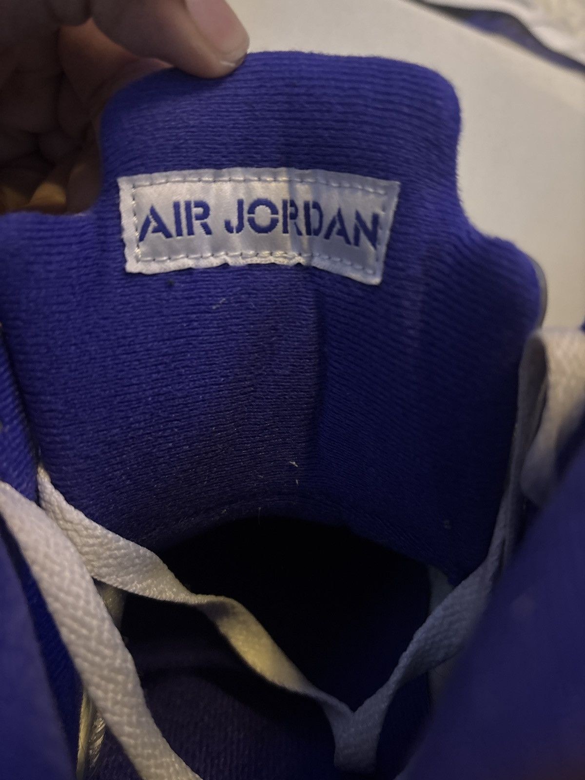 Jordan Brand Sz 8 Jordan 5 Concord White Purple Black Suede Leather Size US 8 / EU 41 - 9 Thumbnail