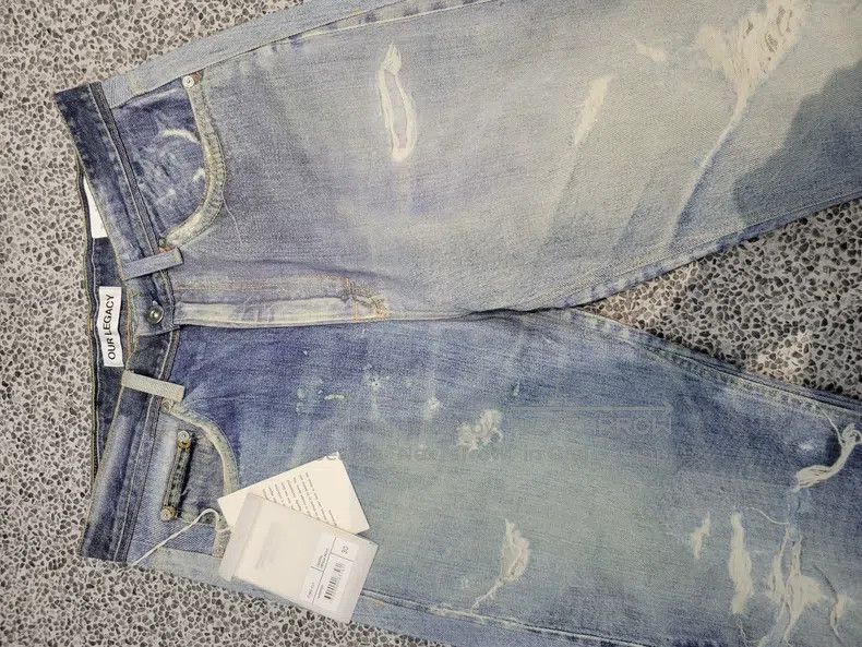 Our Legacy Our Legacy Digital Print Blue Jeans Size US 30 / EU 46 - 2 Thumbnail