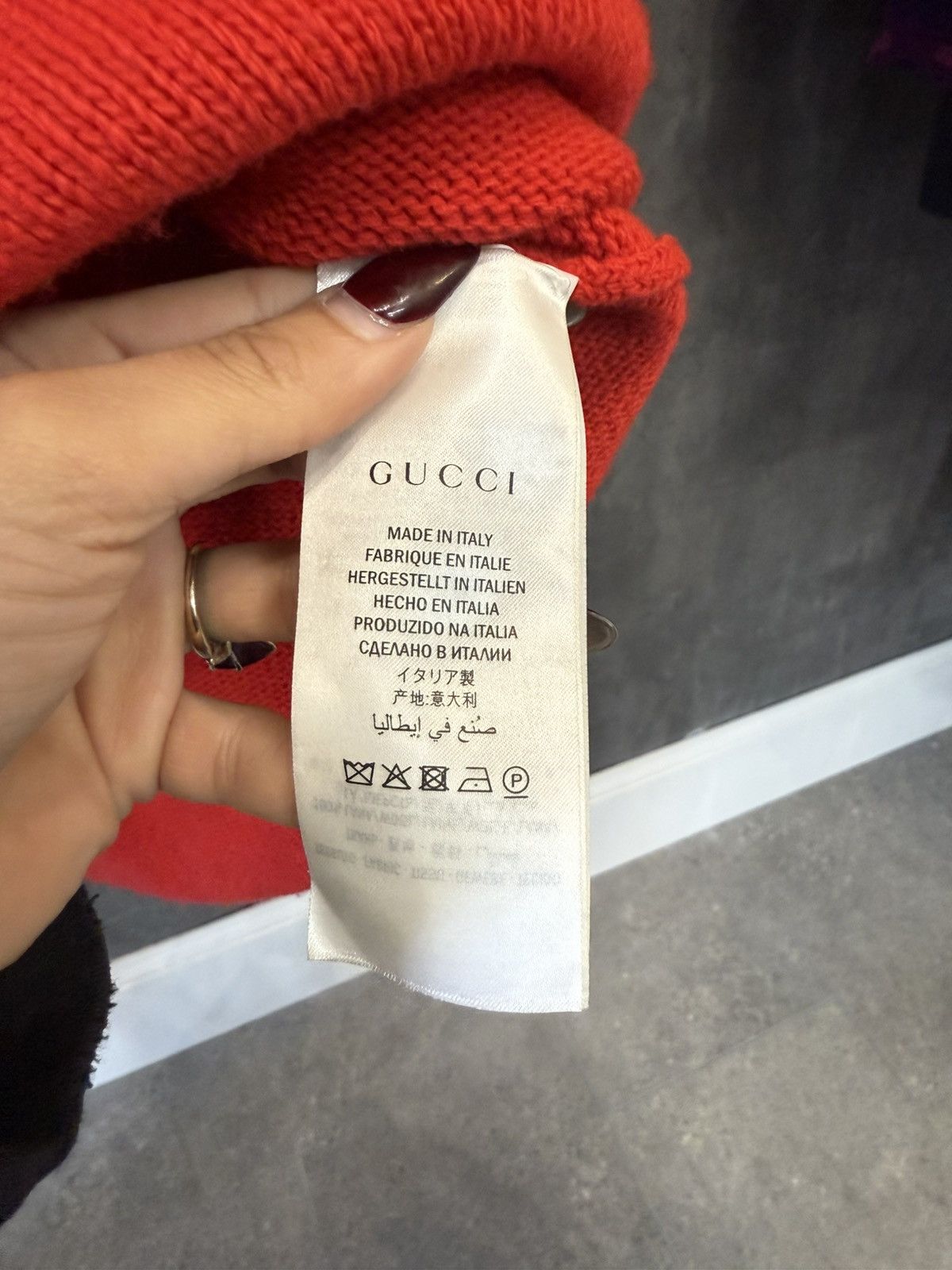 Gucci GUCCI BLIND FOR LOVE KNITWEAR SIZE XXXL Size US XXL / EU 58 / 5 - 7 Thumbnail