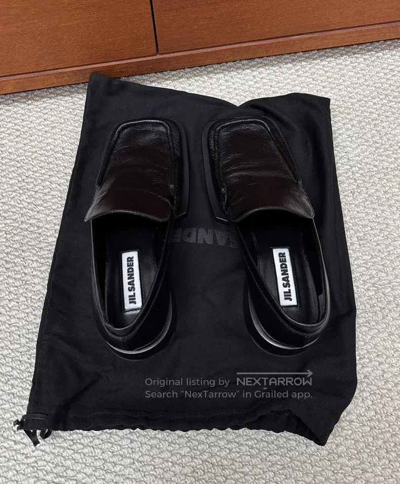 Jil Sander Jil Sander Classic Square Toe Shoes Size US 4.5 / IT 34.5 - 2 Thumbnail