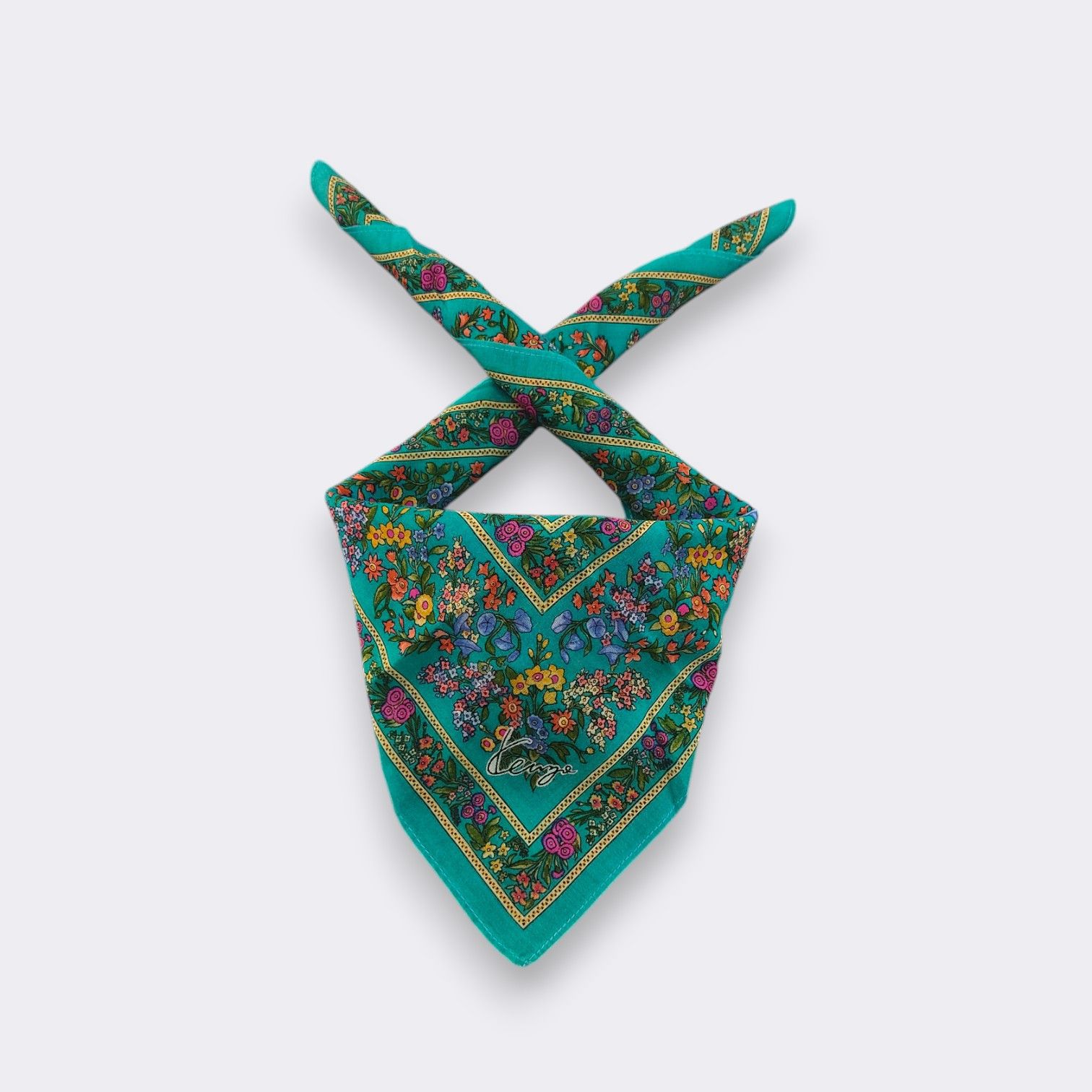 Kenzo Vintage Kenzo Handkerchief Neckerchief Bandana H421I Size ONE SIZE - 1 Thumbnail