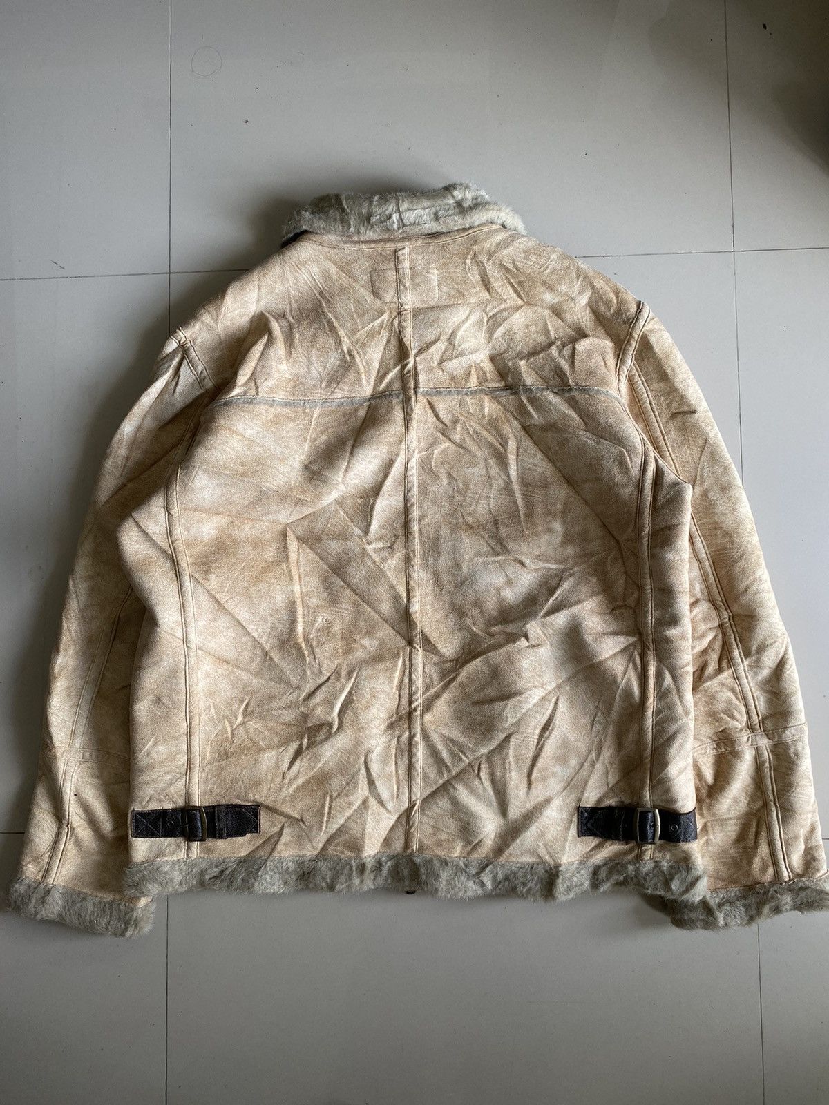 PPFM Japanese carter’s faux fur leather jacket lgb style Size US L / EU 52-54 / 3 - 2 Thumbnail