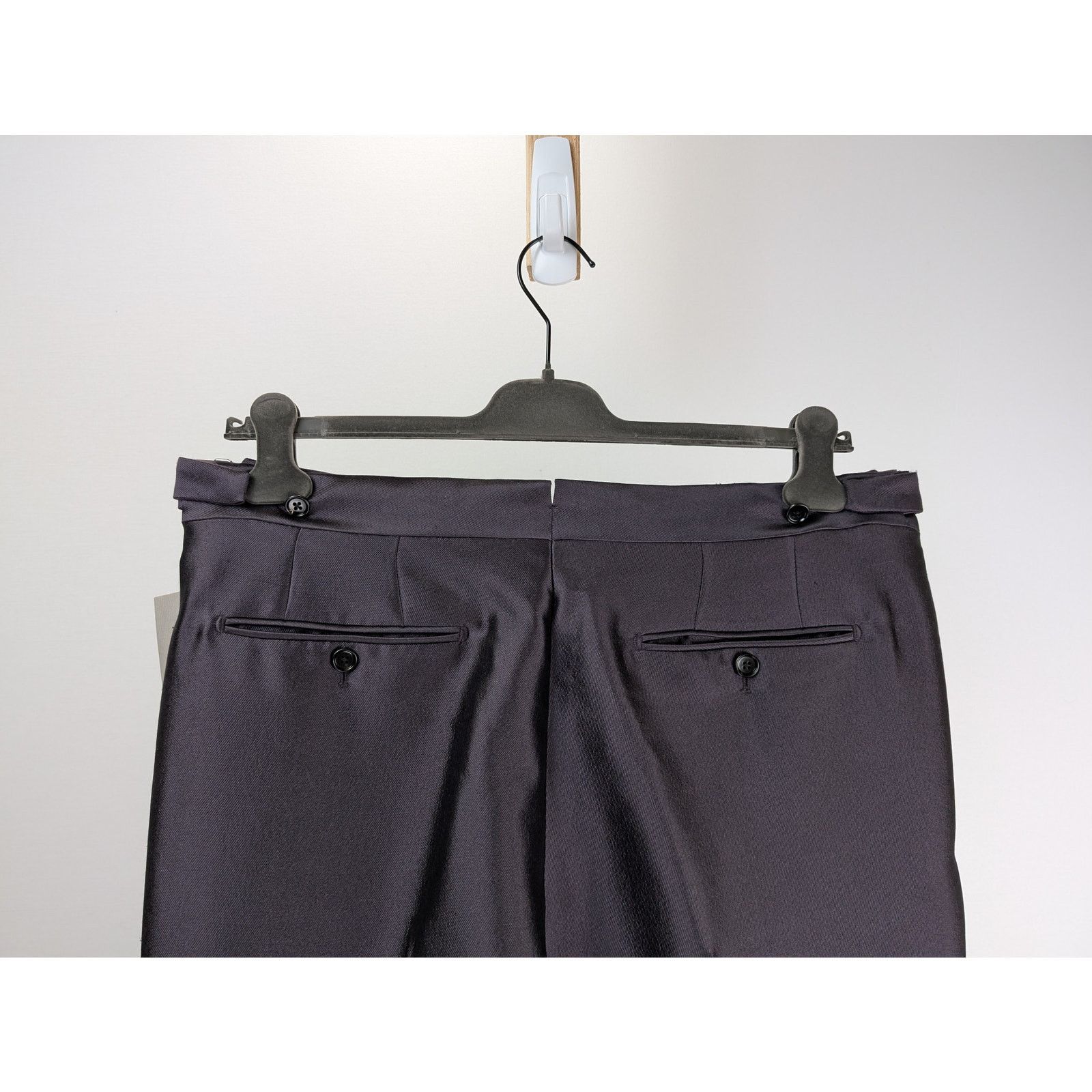 Tom Ford o1rshd1 Casual Pants in Dark Purple/Black Size US 34 / EU 50 - 7 Thumbnail