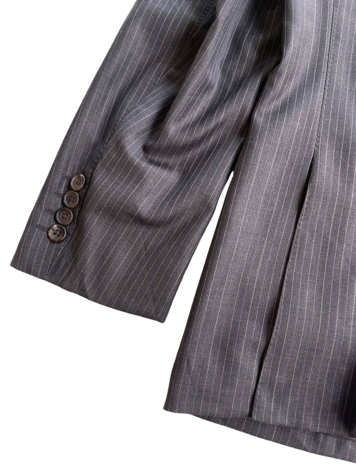 Ermenegildo Zegna Paul Smith X Ermenegildo Zegna Stripe Coat Blazer Size US M / EU 48-50 / 2 - 4 Thumbnail
