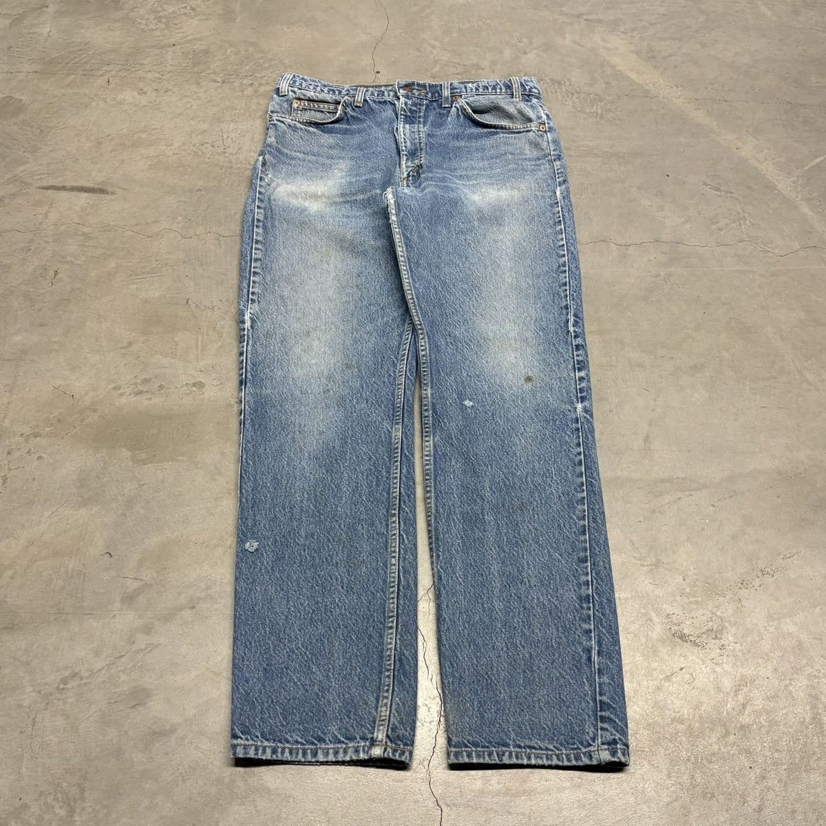 Levi's Vintage 90s Levis Denim Jeans Orange Tab Faded Grunge Size US 34 / EU 50 - 1 Thumbnail