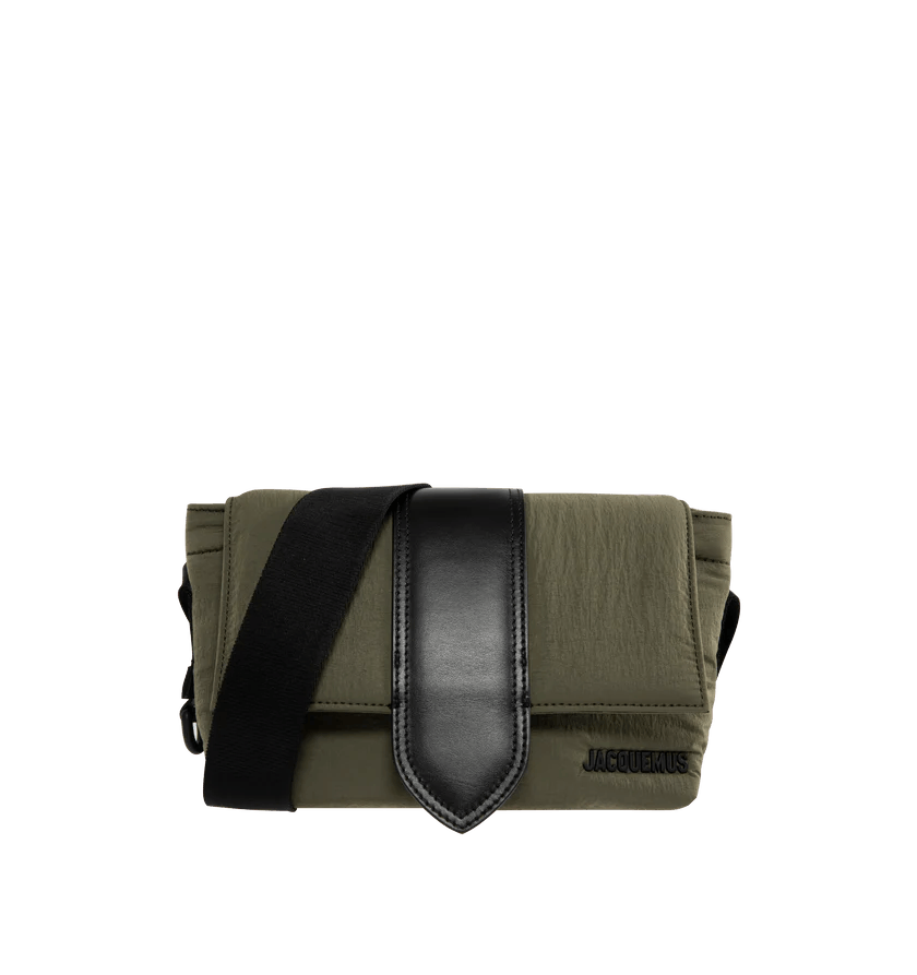 o1h1sh10525 Size: OS/Le Petit Bambino Messenger Bag in Grey