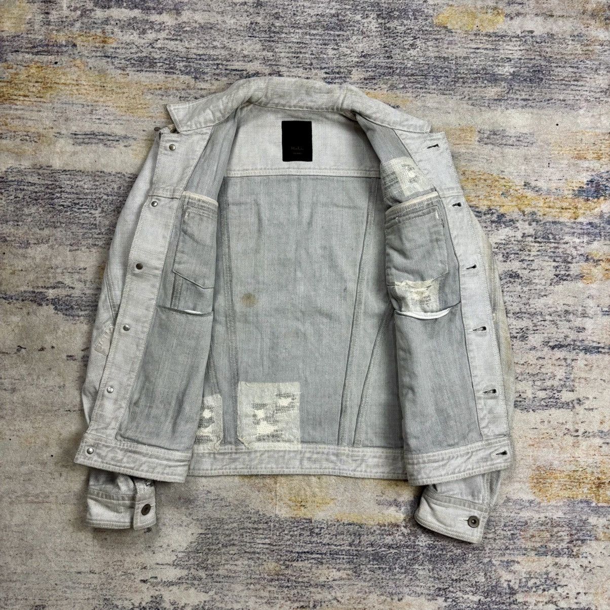 GOA 2000s Halb - Apocalypse Style Patchwork Denim Jacket Size US M / EU 48-50 / 2 - 2 Thumbnail