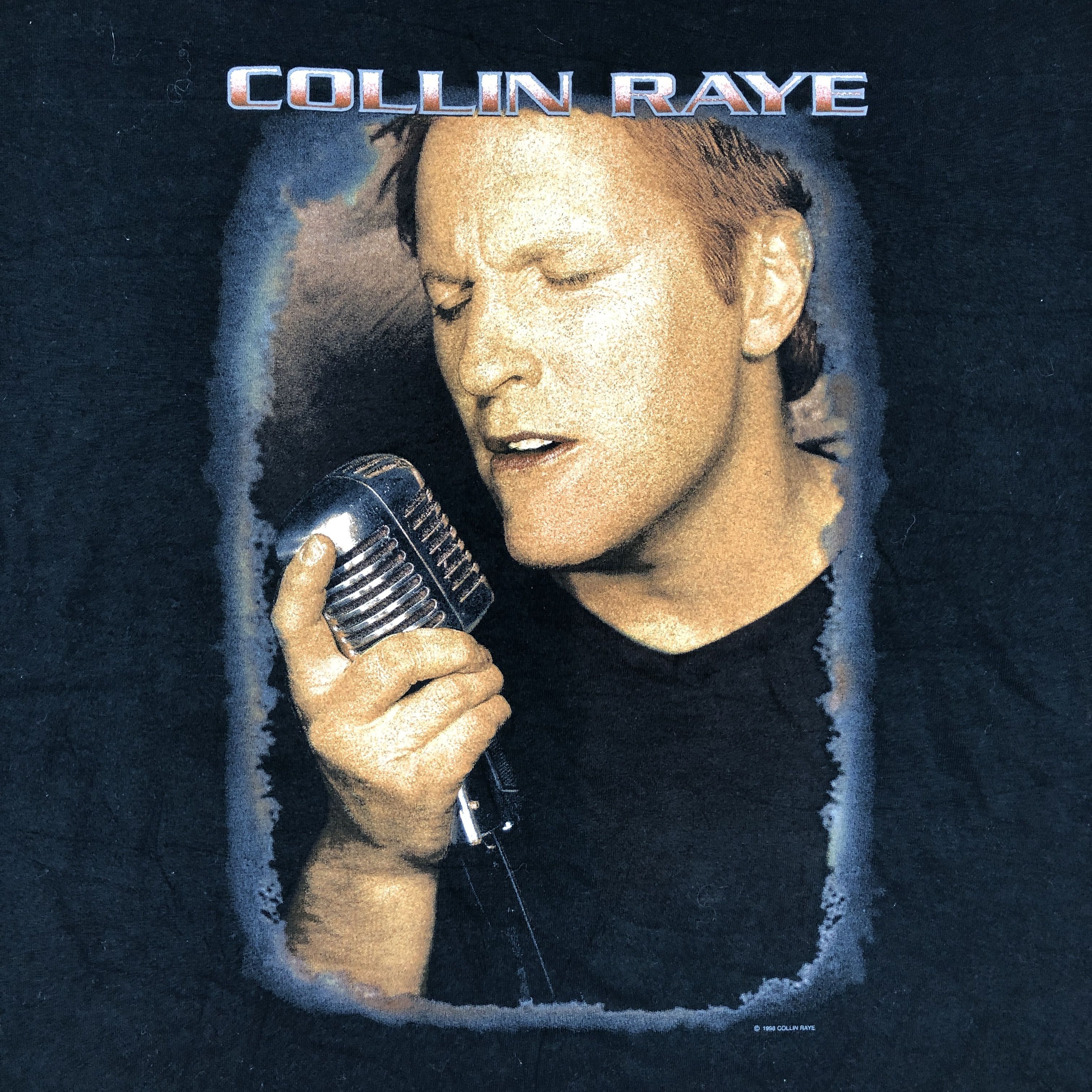 Band Tees Vintage 90s Collin Raye T-shirt Tour 98-99 Size US XL / EU 56 / 4 - 3 Thumbnail