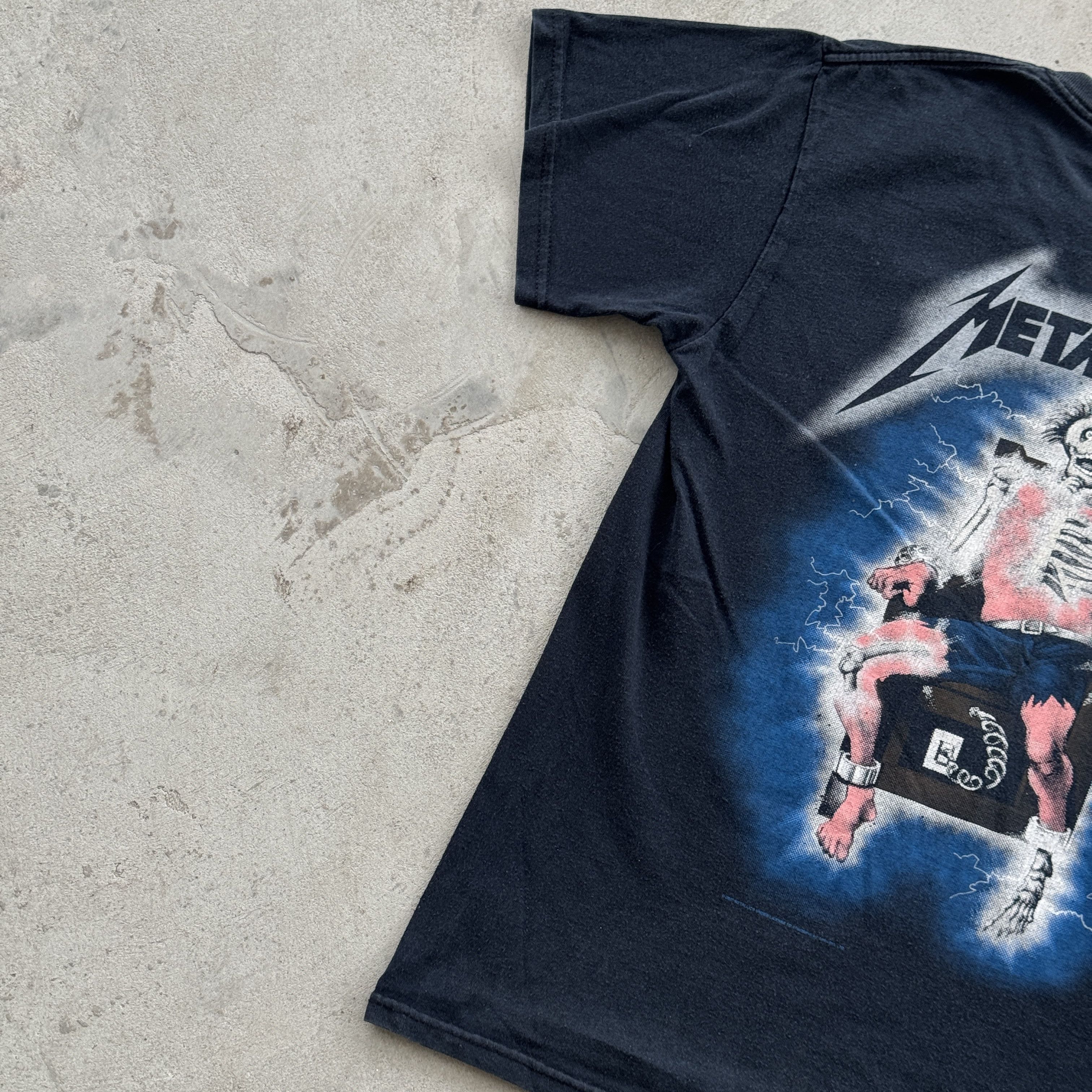 Metallica Vintage Metallica Ride The Lightning Rock Graphic Tee S Size US S / EU 44-46 / 1 - 8 Thumbnail