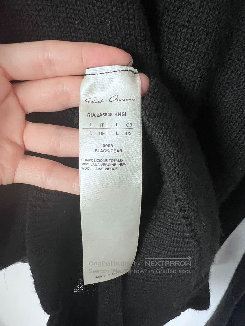 Rick Owens Rick Owens Versatile Sweater Size US L / EU 52-54 / 3 - 4 Thumbnail