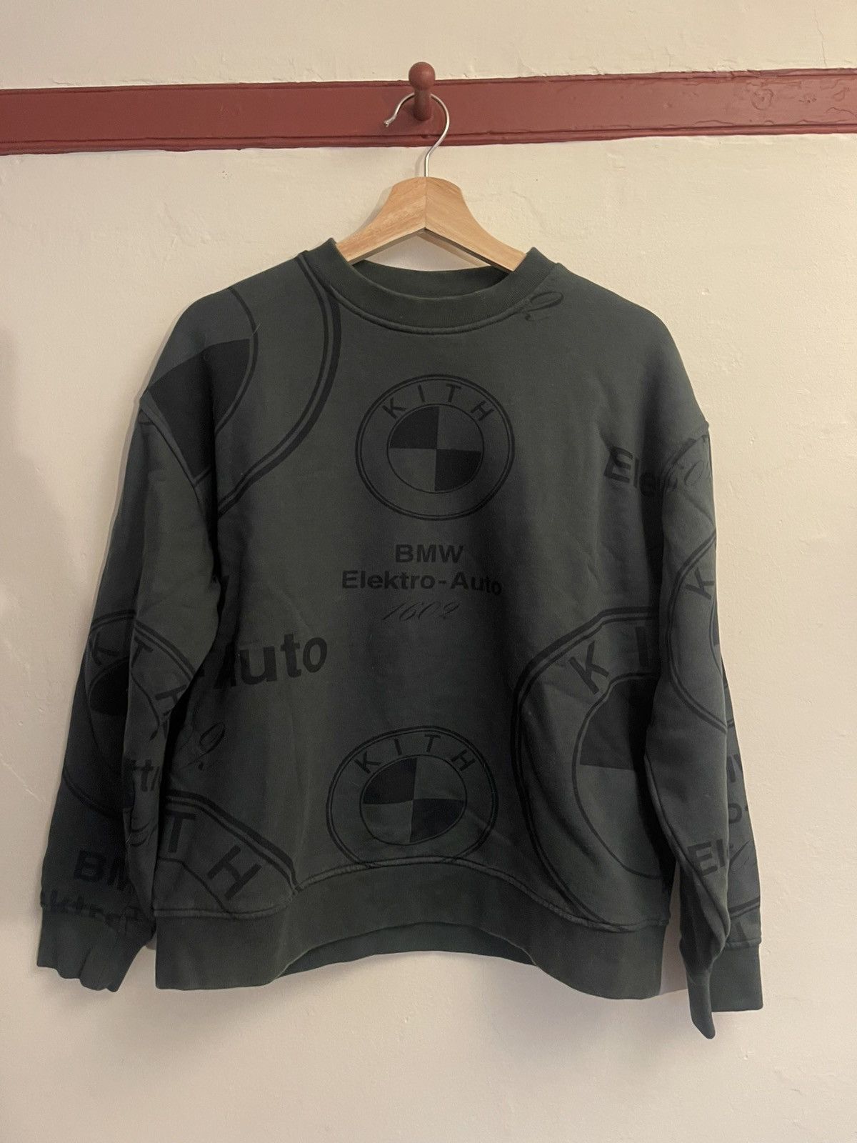 ☆ KITH x BMW M3 lifestyle crewneck コラボスウェット ☆ Kith BMW M3 Lifestyle Crewneck sweater FW20 Sz Small Black