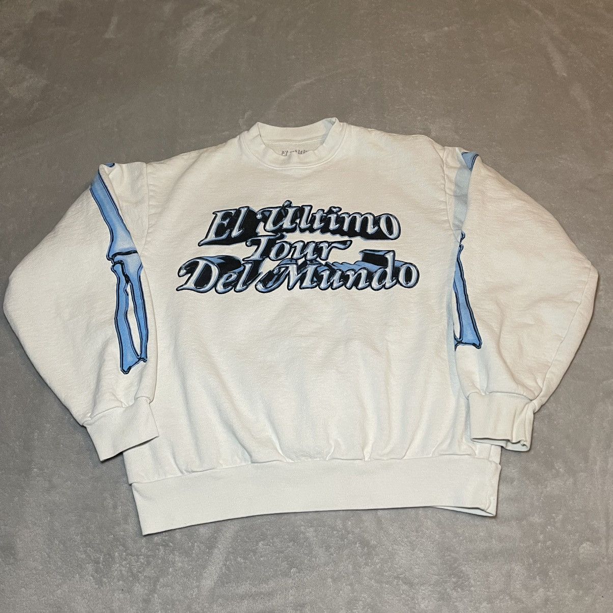 Other Bad Bunny El Ultimo Tour Del Mundo Skeleton Sweatshirt M Size US M / EU 48-50 / 2 - 3 Thumbnail