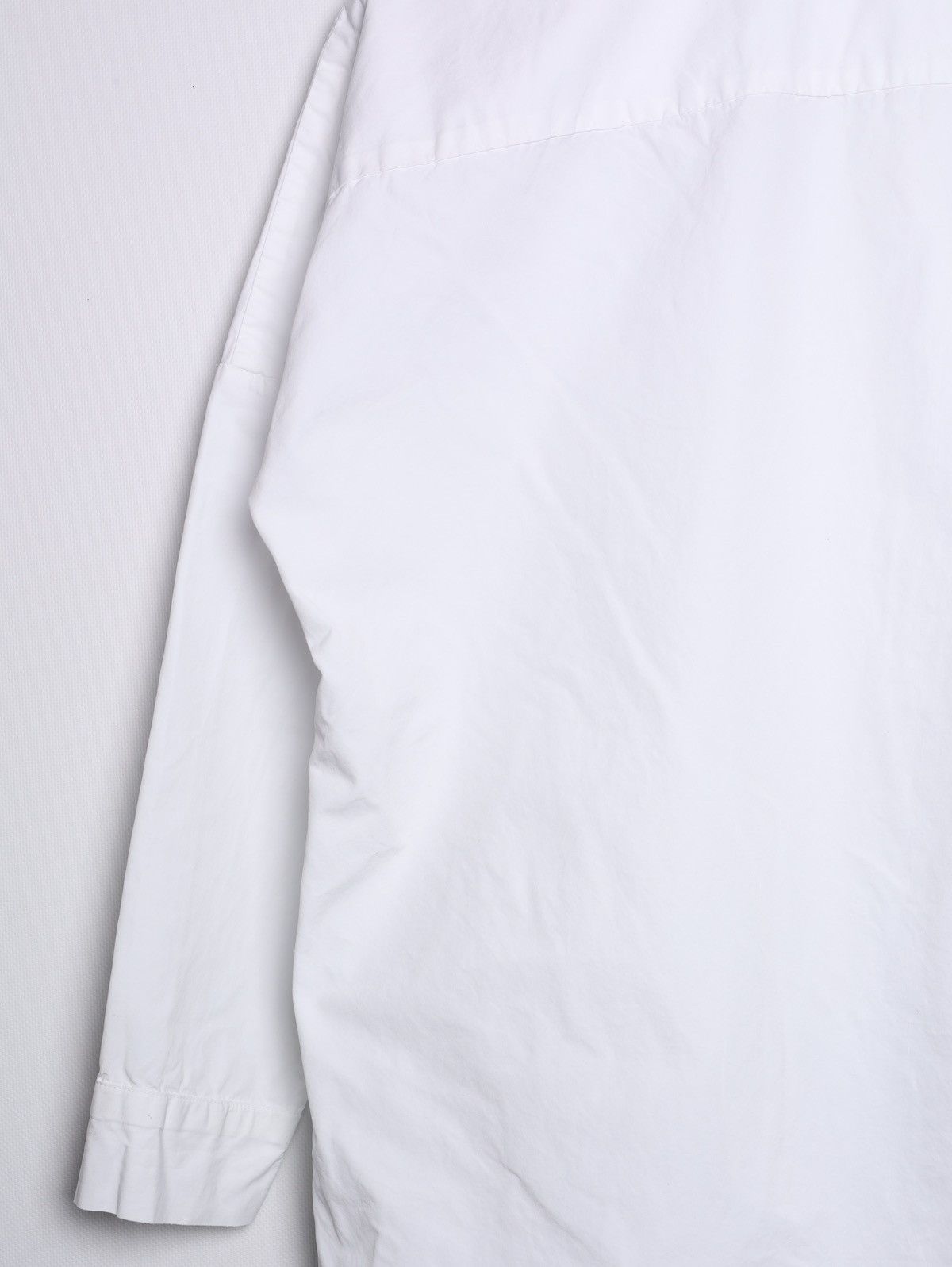Casey Casey Casey Casey Oversized White Shirt Paper Tippy Top Wide Size XS / US 0-2 / IT 36-38 - 16 Thumbnail