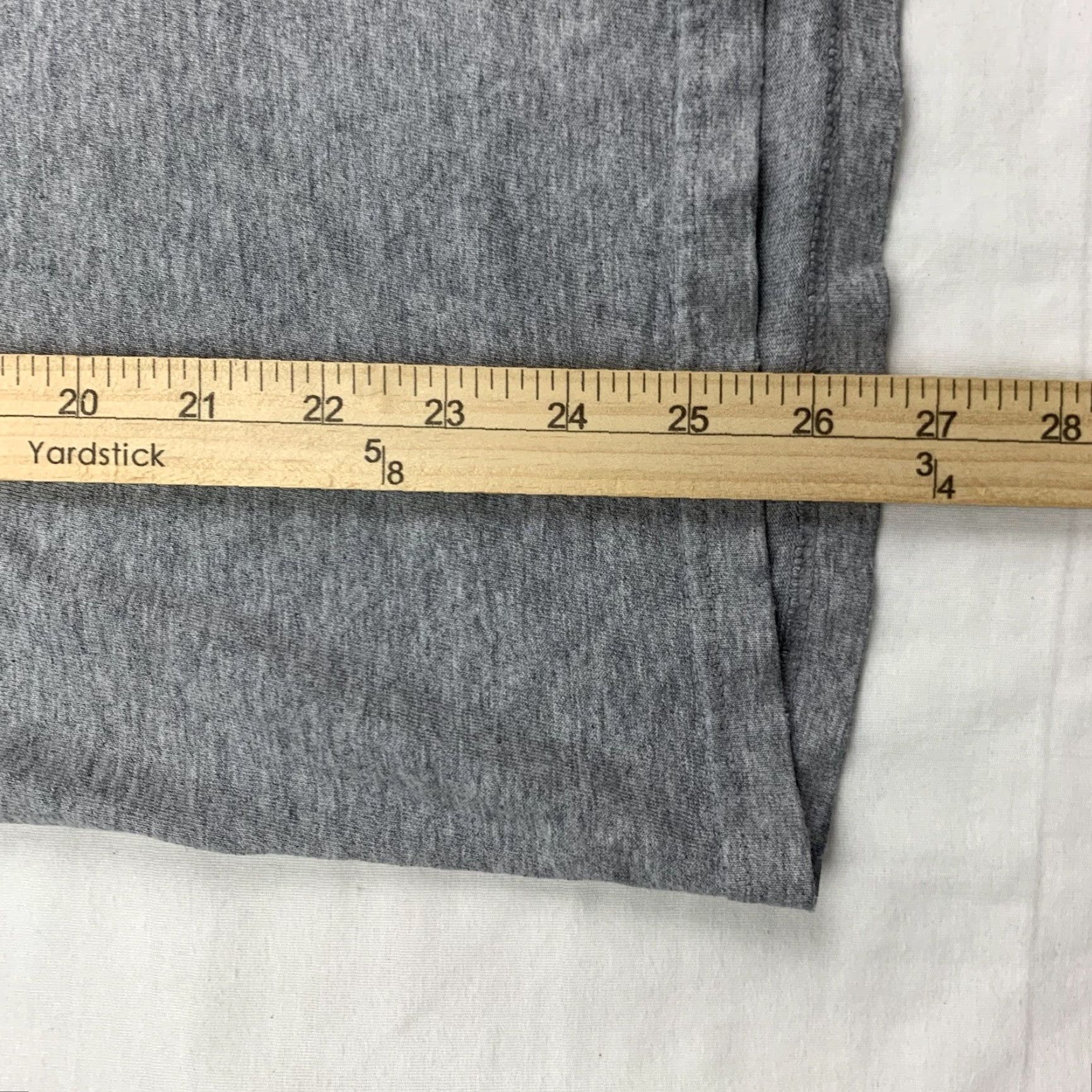 Fruit Of The Loom VINTAGE Fruit of the Loom T-Shirt Men Adult Large Gray Funny Grunge Y2K 90s Worn Size US L / EU 52-54 / 3 - 7 Thumbnail