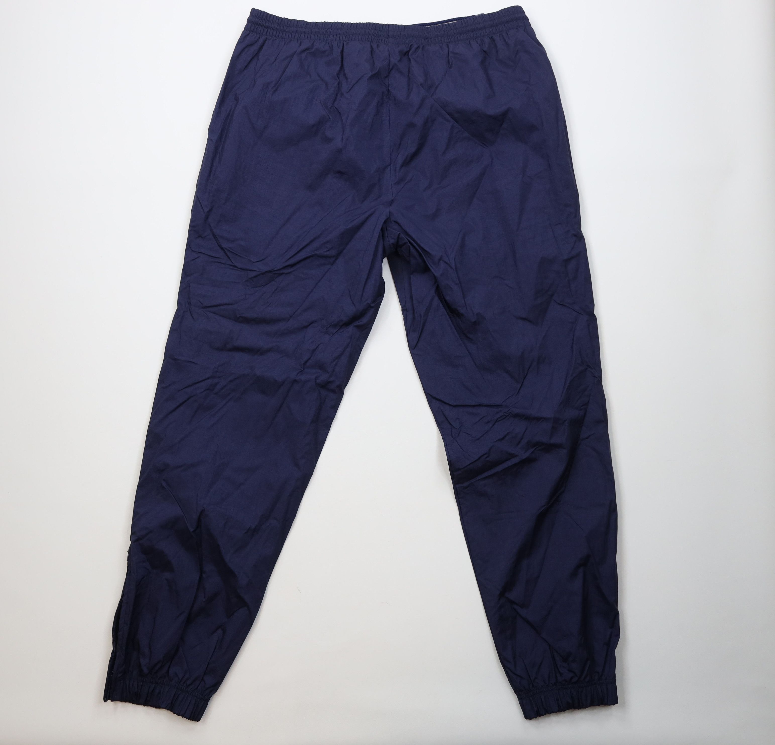 Vintage Vintage 90s USA Olympics Windbreaker Joggers Pants Navy Blue Size US 36 / EU 52 - 11 Thumbnail