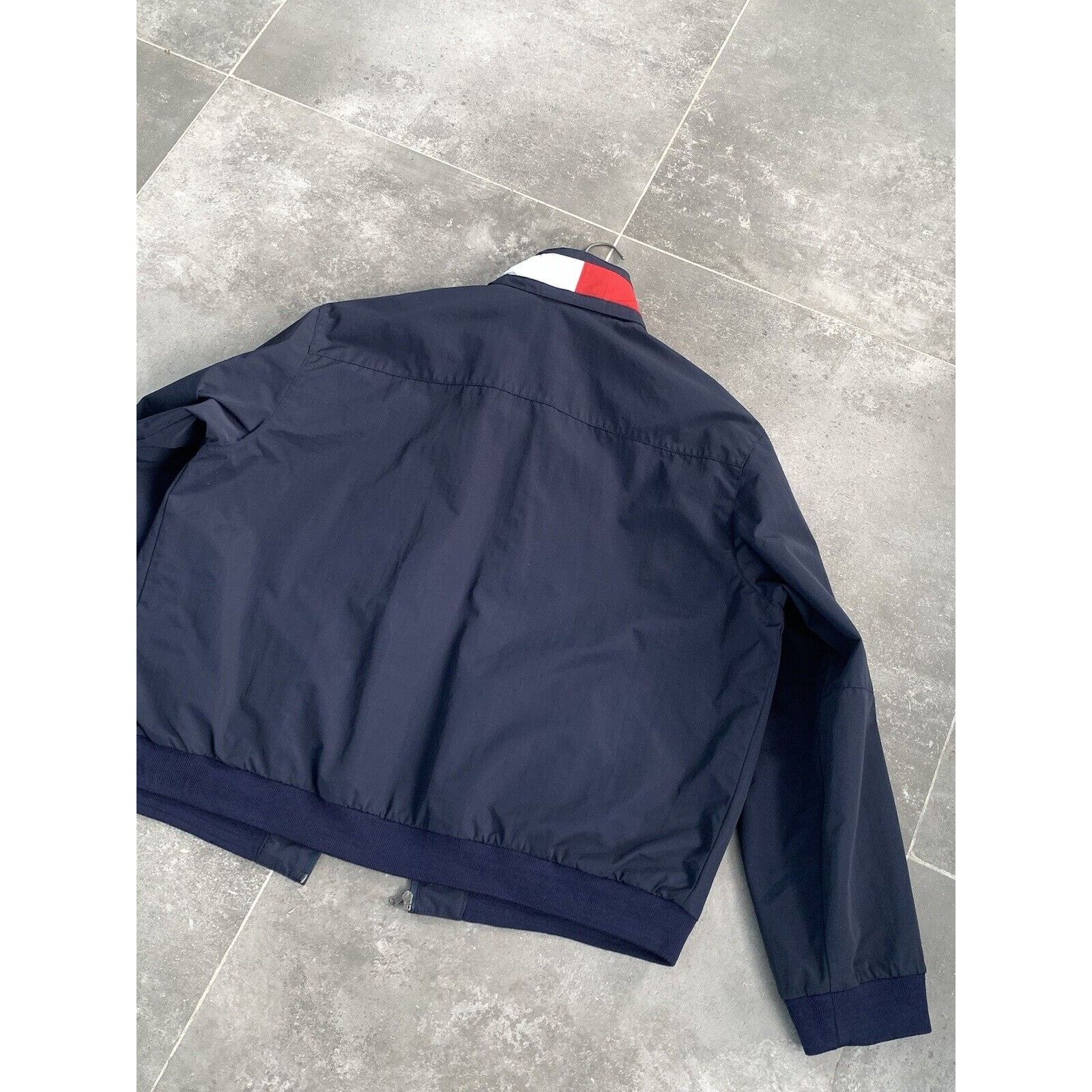 Tommy Hilfiger × Vintage Mens TOMMY HILFIGER Y2K Logo Bomber Jacket Coat XXL 2XL EU56 Size US XXL / EU 58 / 5 - 18 Thumbnail