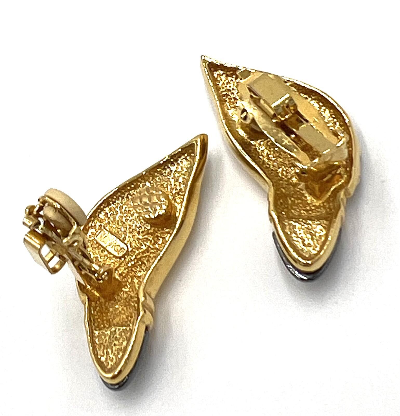 Butter Goods Butler Hematite Art deco style 2-pc Earring & Brooch Set Size ONE SIZE - 6 Thumbnail