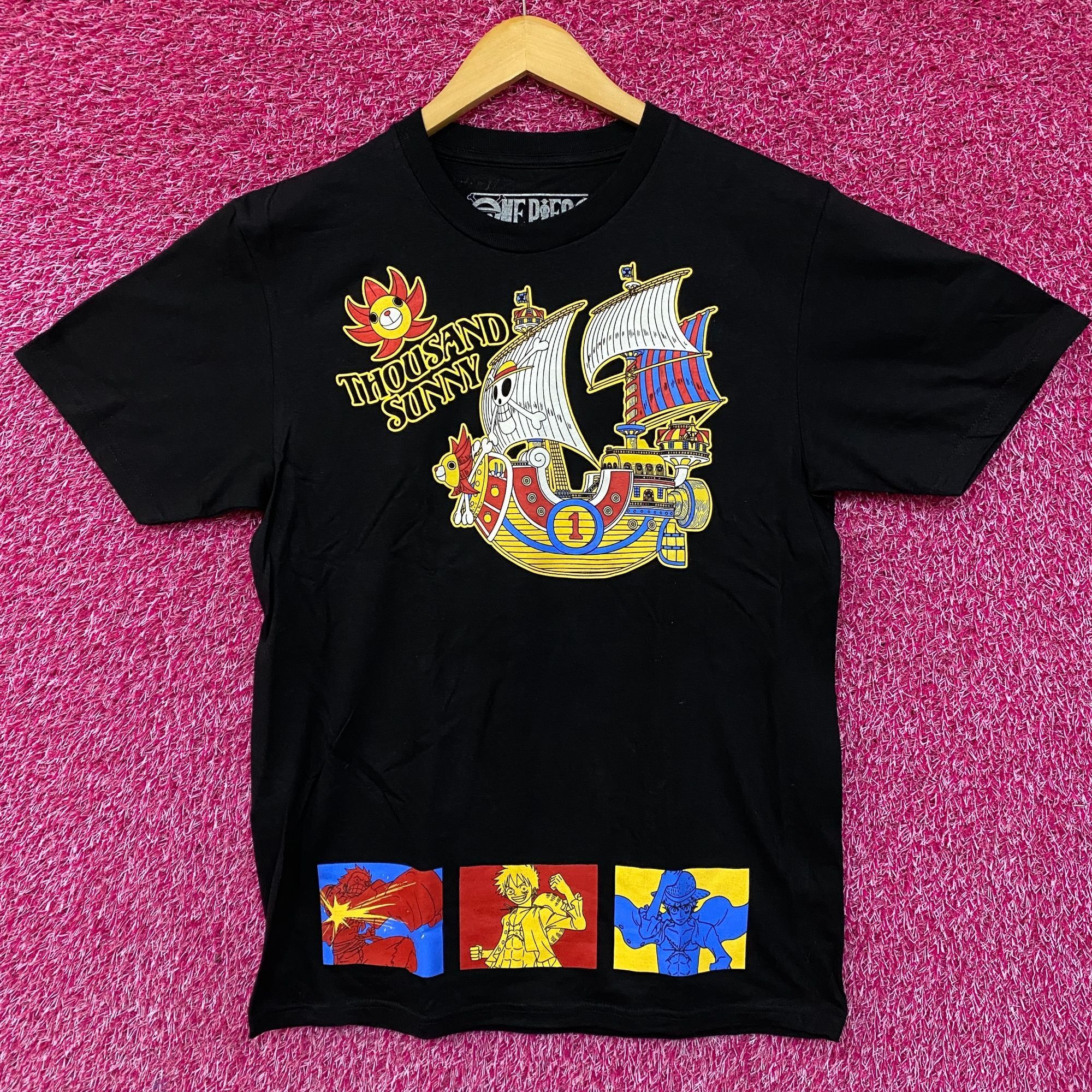 One Piece One piece Thousand Sunny Straw Hat Crew Anime T-Shirt M Size US M / EU 48-50 / 2 - 1 Thumbnail