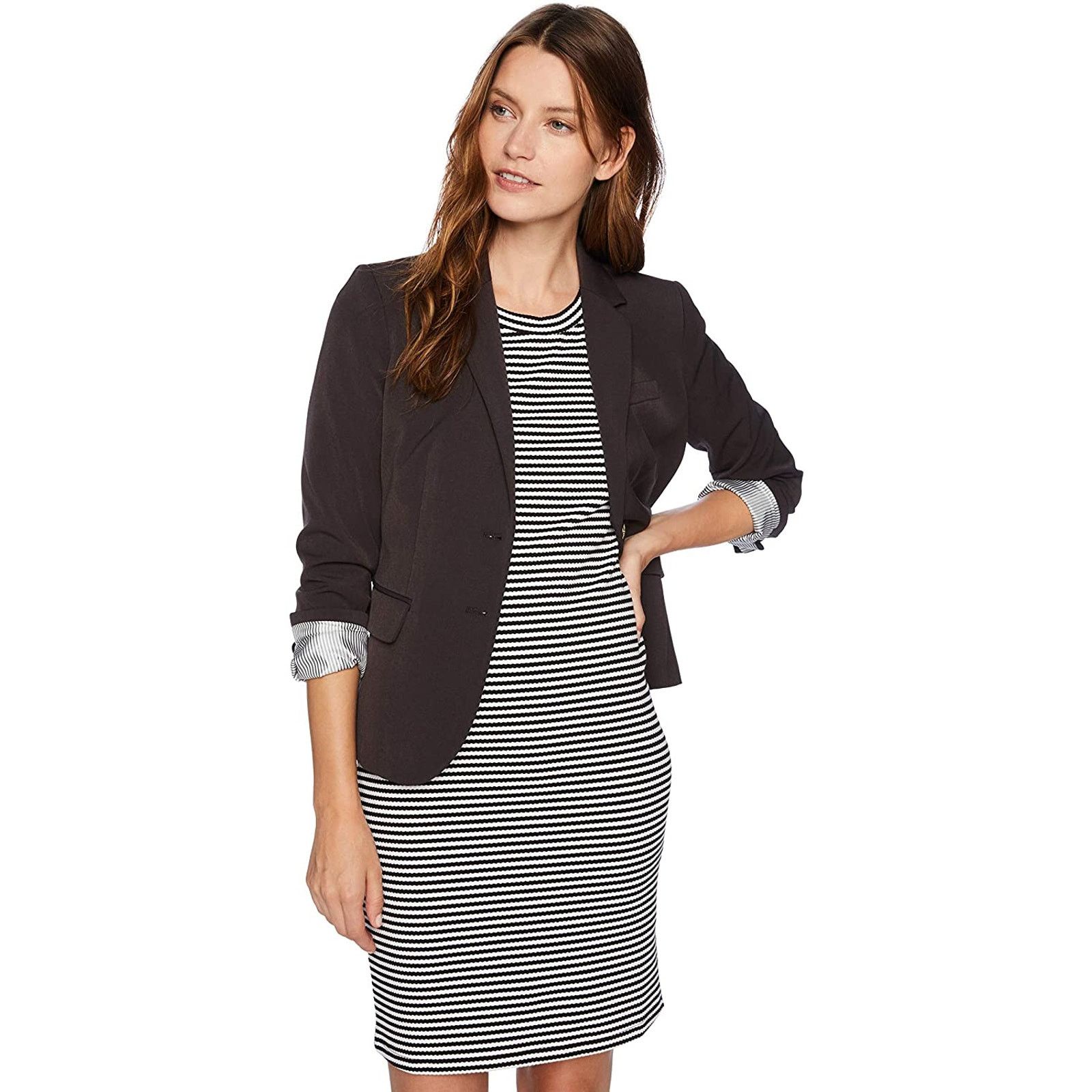 J.Crew J. Crew Schoolboy Blazer Jacket Navy Small Wool Blend Lined Size S / US 4 / IT 40 - 4 Thumbnail