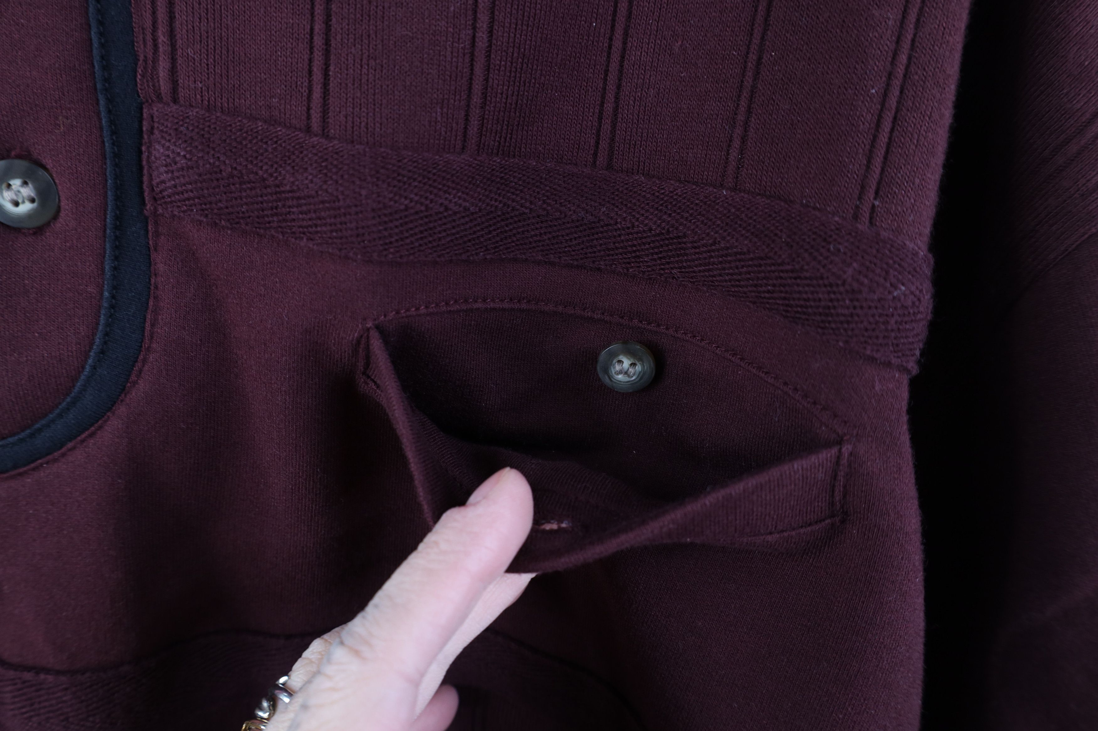 Vintage Vintage 90s Streetwear Striped Pullover Polo Shirt Mob Mafia Size US M / EU 48-50 / 2 - 7 Thumbnail