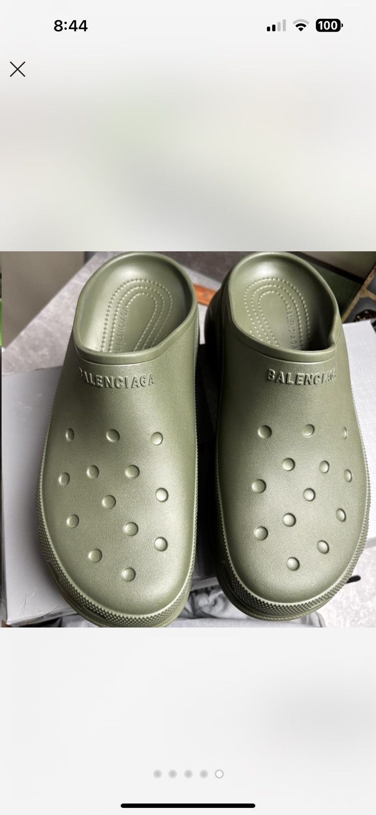 Balenciaga Crocs US 9