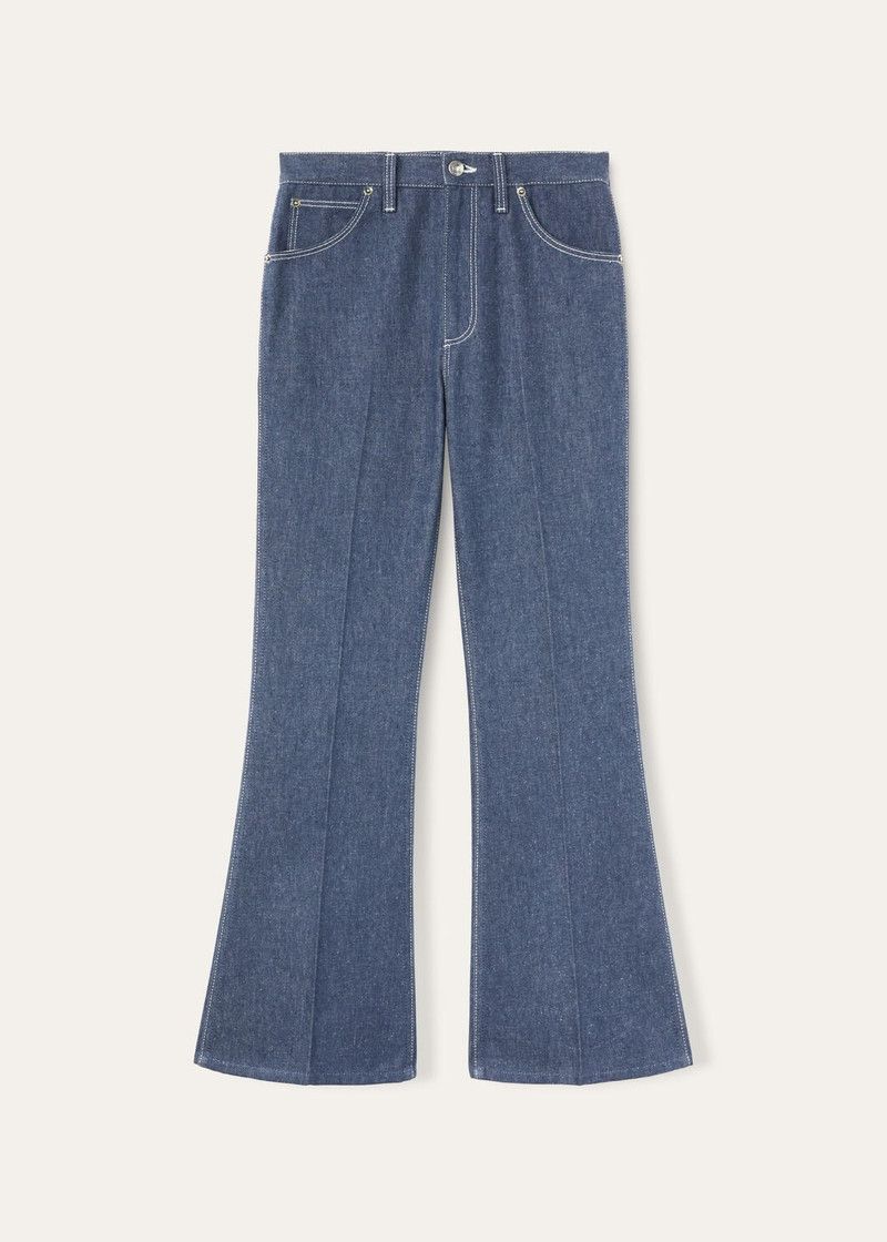 o1srvl11e1125 FAO6408 Faron Denim Pant in Blue