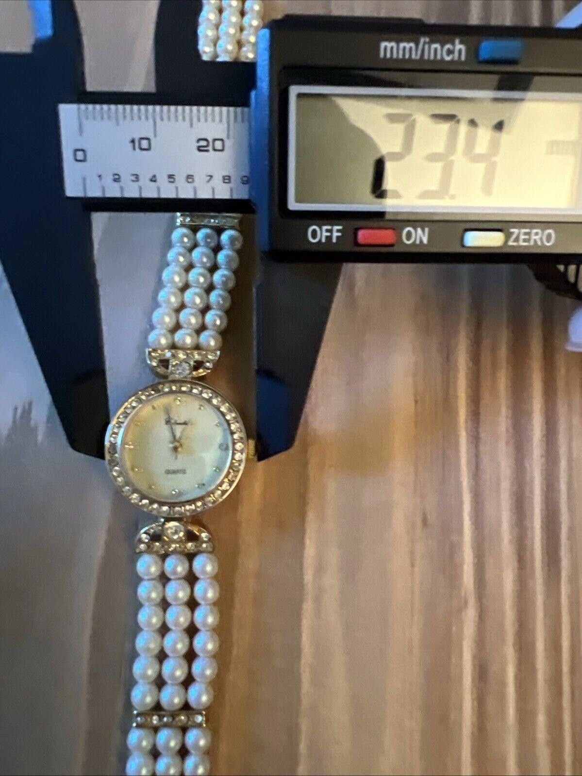 Powell Peralta Columbine Pearl Ladies Watch New Battery Size ONE SIZE - 3 Thumbnail